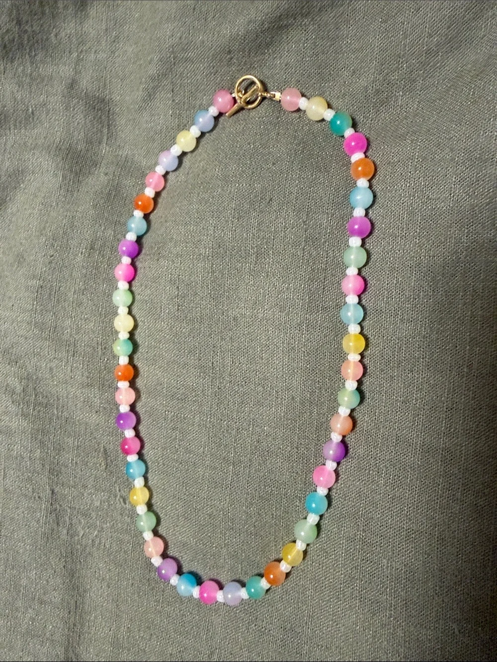 Multicolor Beaded Necklace - Women Jewelry